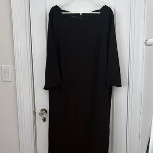 Elegant Black Dress Talbots